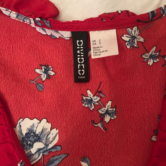 H&M floral shirt - Picture 3 of 3